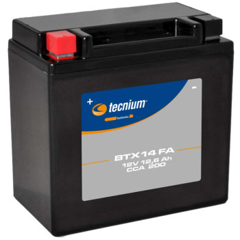 Batterie Tecnium BTX14 FA SANS ENTRETIEN (YTX14)
