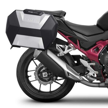 Kit valises Shad SH38X ALU + supports 3P (H0CB73IF) Honda CB750 HORNET