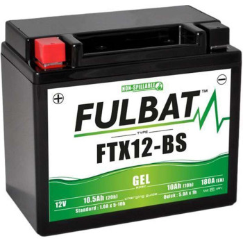 Batterie Fulbat FTX12-BS GEL SANS ENTRETIEN (YTX12)