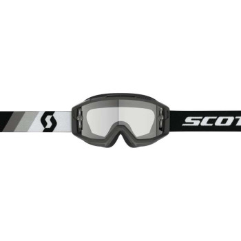 Masque moto cross Scott SPLIT OTG Premium Black/White - Clear