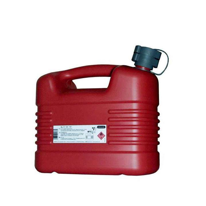 Jerrican essence polyéthylène rouge Pressol 10 litres