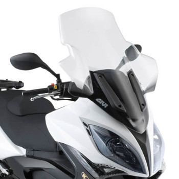 Bulle incolore +25cm Givi (D295ST) Kymco Xciting R 300i/500i