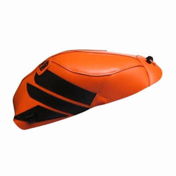 Tapis de réservoir Bagster orange repsol/pointe noire (1479E) Honda CBR1000 RR Fireblade