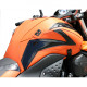 Tapis de réservoir Bagster orange/deco noir brillant (1545LD) Kawasaki Z750 (série spéciale Bagster)
