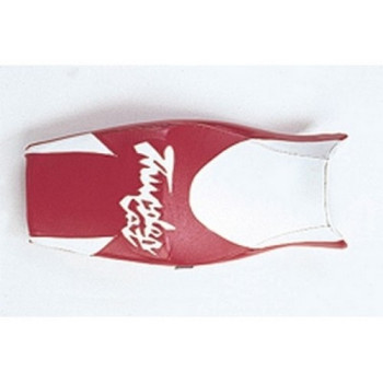 Housse de selle Bagster (2039C) Blanc/Rouge/Lettres Blanches Yamaha YZF600 THUNDER CAT 96
