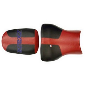 Housse de selle Bagster (2113B) Rouge/Noir/Lettres Violettes Kawasaki ZX12 R 00-02