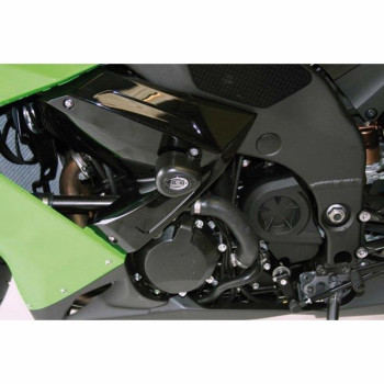 Tampons de protection R&G AERO (CP0229BL) Kawasaki ZX10-R 08-10