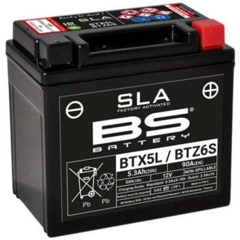Batterie BS BTX5L/BTZ6S SLA