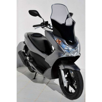 Pare-brise scooter Ermax HP +25cm noir clair (010103P18) Honda PCX 125 10-13