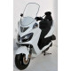 Pare-brise scooter Ermax HP +10cm clair (014001005) Daelim 125 S2 06-10