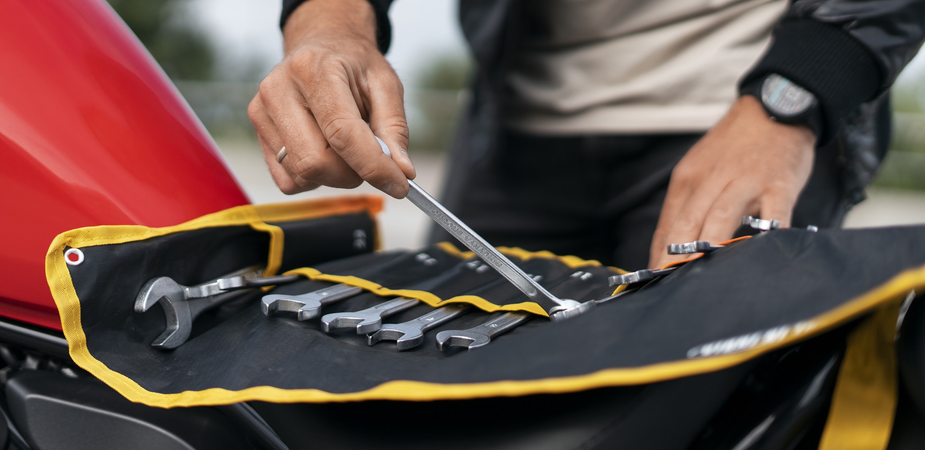What tools should you take on a motorcycle road-trip?