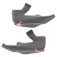 Mousses de joues casque moto Premier HYPER