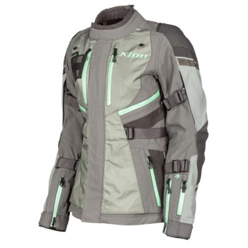 Veste moto femme KLIM ARTEMIS Monument Gray Wintermint