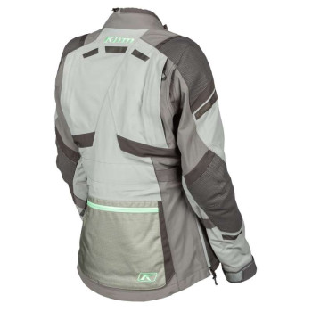 Veste moto femme KLIM ARTEMIS Monument Gray Wintermint