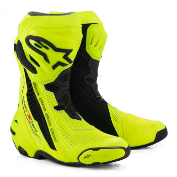 Bottes moto Alpinestars SUPERTECH R VENTED Yellow Fluo Black