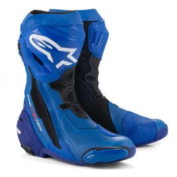 Bottes moto Alpinestars SUPERTECH R VENTED Blue Black