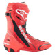 Bottes moto Alpinestars SUPERTECH R VENTED Bright Red Fluo