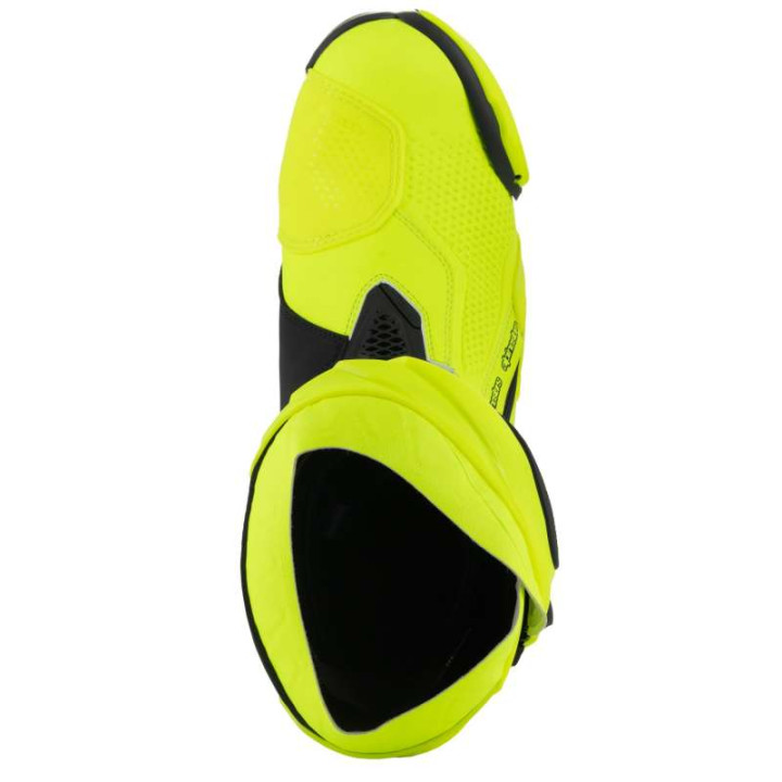 Bottes moto Alpinestars SUPERTECH R Jaune Fluo Noir