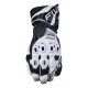 Gants moto racing Five RFX1 EVO White/Black