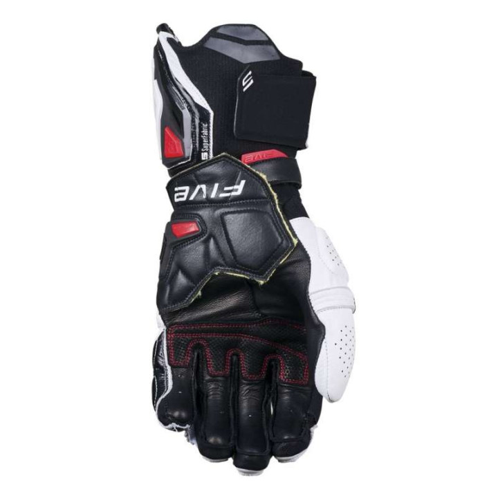 Gants moto racing Five RFX1 EVO White/Black