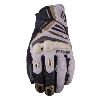 Gants moto Aventure Five TFX1 AIRFLOW SHORT Sand/Brown