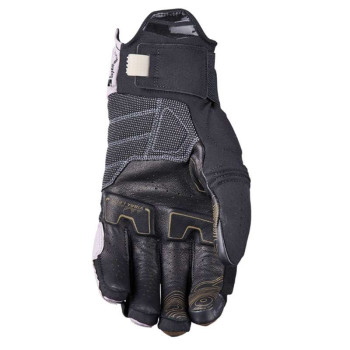 Gants moto Aventure Five TFX1 AIRFLOW SHORT Sand/Brown