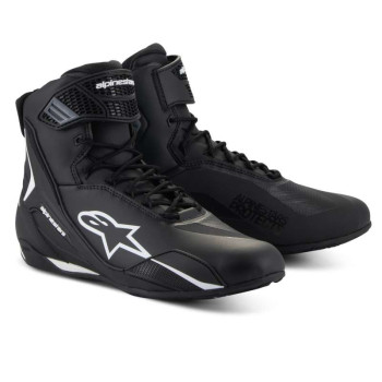 Baskets Alpinestars FASTER-4 Noir Blanc