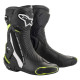 Bottes moto Alpinestars SMX PLUS V2 Black White Yellow Fluo