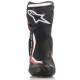 Bottes moto Alpinestars SMX PLUS V2 Black White Red Fluo