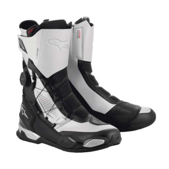 Bottes moto Alpinestars SP-X BOA Black Silver Bottes moto Alpinestars SP-X BOA Black Silver