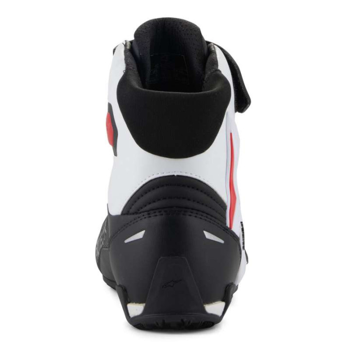 Baskets Alpinestars FASTER-4 Noir Blanc Rouge