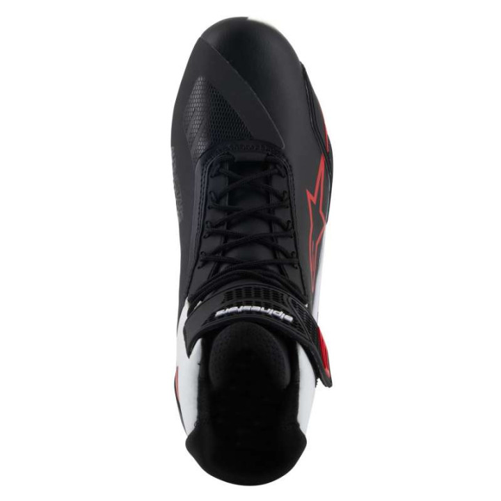 Baskets Alpinestars FASTER-4 Noir Blanc Rouge