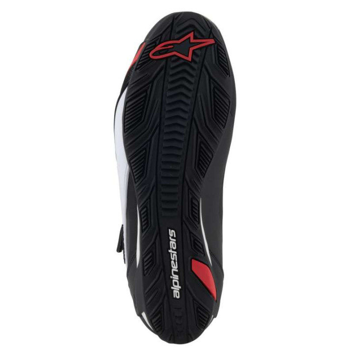 Baskets Alpinestars FASTER-4 Noir Blanc Rouge