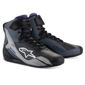 Baskets Alpinestars STELLA FASTER-4 Black Gray Violet Baskets Alpinestars STELLA FASTER-4 Black Gray Violet