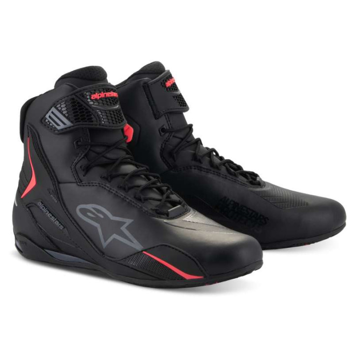Baskets Alpinestars STELLA FASTER-4 Black Diva Pink
