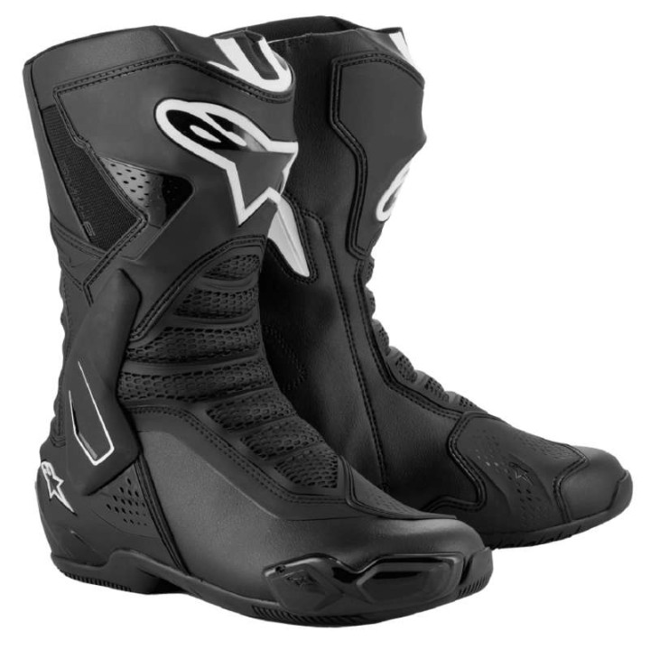 Alpinestars SMX 6 V3 Motorcycle Boots Black White