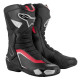 Alpinestars SMX 6 V3 Motorcycle Boots Black Silver Red