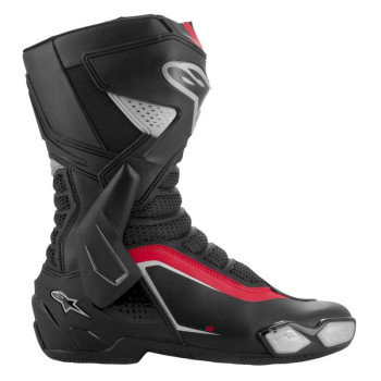 Bottes moto Alpinestars SMX 6 V3 Noir Argent Rouge Bottes moto Alpinestars SMX 6 V3 Noir Argent Rouge