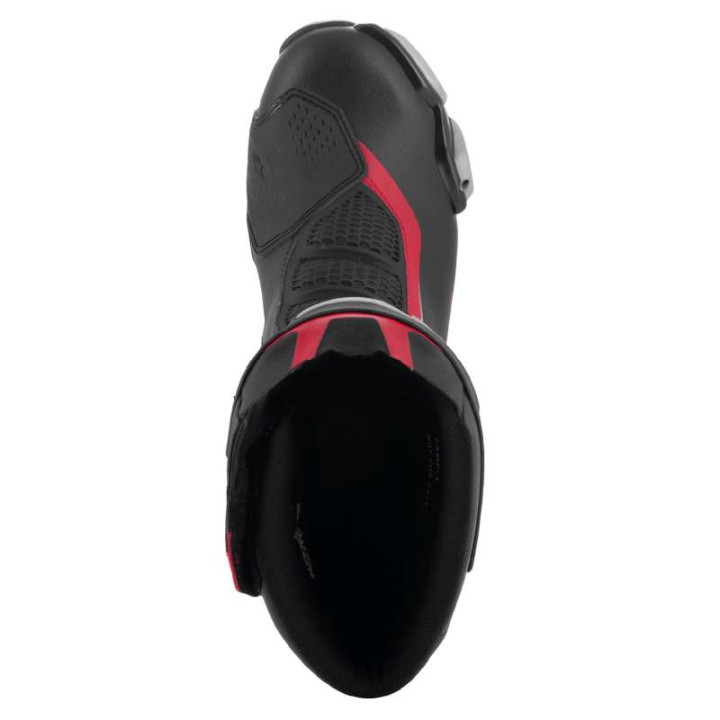 Alpinestars SMX 6 V3 Motorcycle Boots Black Silver Red