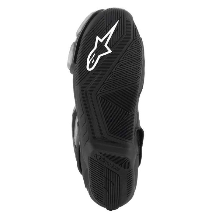 Alpinestars SMX 6 V3 Motorcycle Boots Black Silver Red
