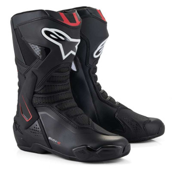Bottes moto Alpinestars SMX 6 V3 Noir Blanc Rouge Bottes moto Alpinestars SMX 6 V3 Noir Blanc Rouge