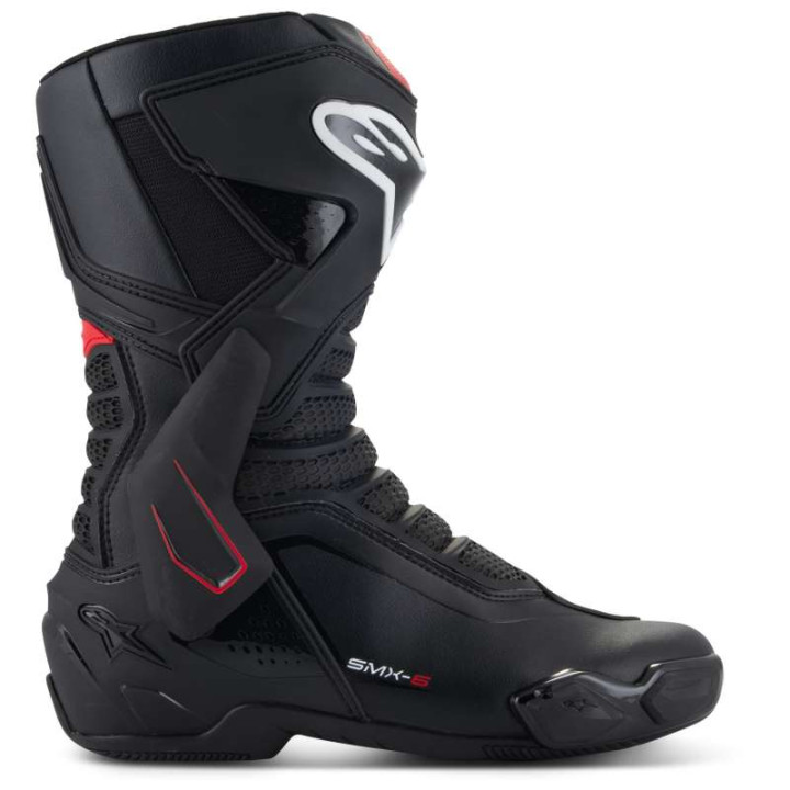 Alpinestars SMX 6 V3 Motorcycle Boots Black White Red