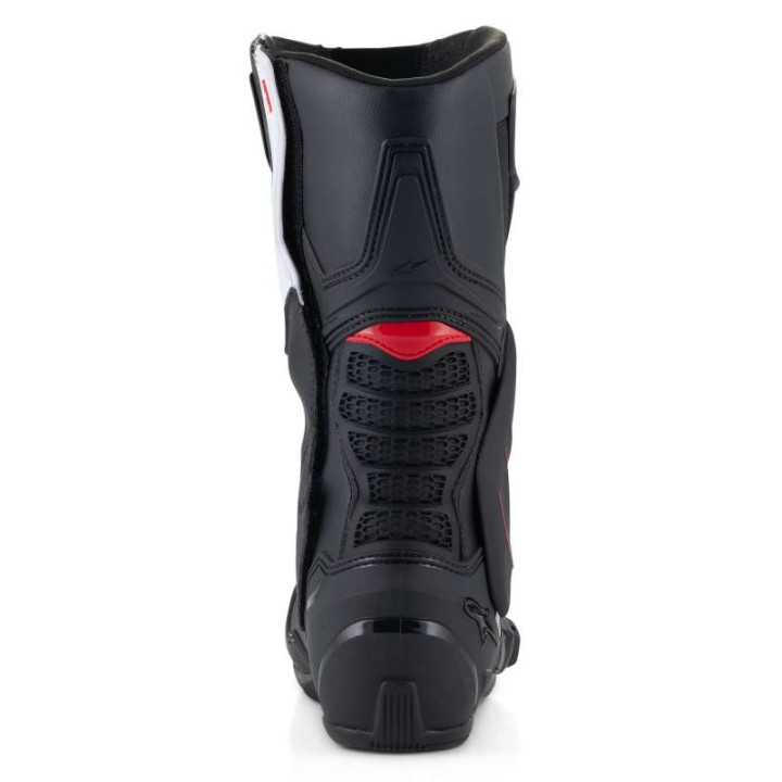 Alpinestars SMX 6 V3 Motorcycle Boots Black White Red