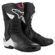 Alpinestars SMX 6 V3 Motorcycle Boots Black White Red Graphic
