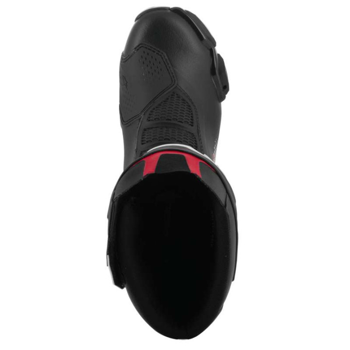 Alpinestars SMX 6 V3 Motorcycle Boots Black White Red Graphic