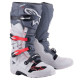 ALPINESTARS TECH 7 ENDURO Ligth Gray/Dark Gray/Bright Red Boots ALPINESTARS TECH 7 ENDURO Ligth Gray/Dark Gray/Bright Red Boots