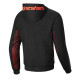 Alpinestars CHROME AIR SPORT HOODIE Black Red Fluo motorcycle sweatshirt