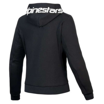 Sweat moto Alpinestars STELLA CHROME V2 SPORT Black White Sweat moto Alpinestars STELLA CHROME V2 SPORT Black White