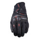 Gants moto Aventure Five TFX1 AIRFLOW SHORT Black/Fluo Red