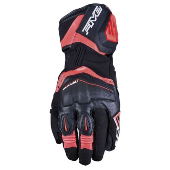 Gants Five RFX4 EVO WP Noir / Rouge Fluo